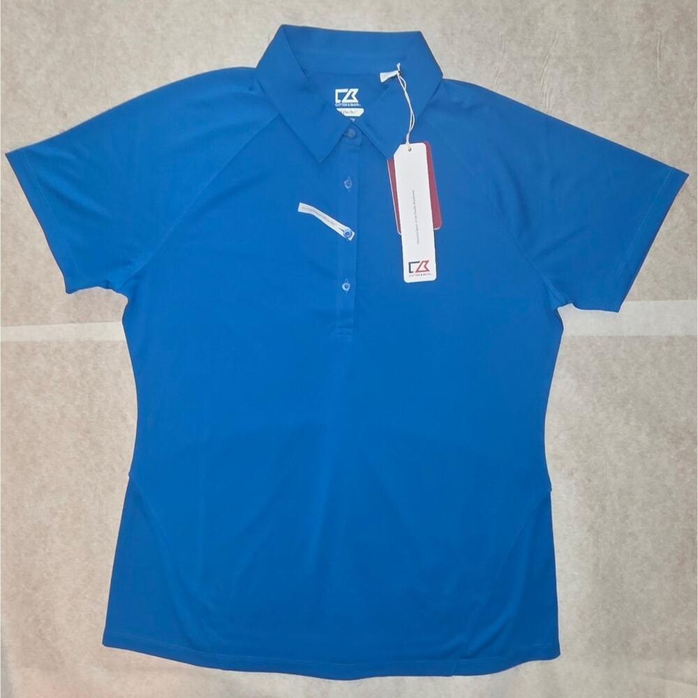 Cutter & Buck Women's Blue Performance Polo